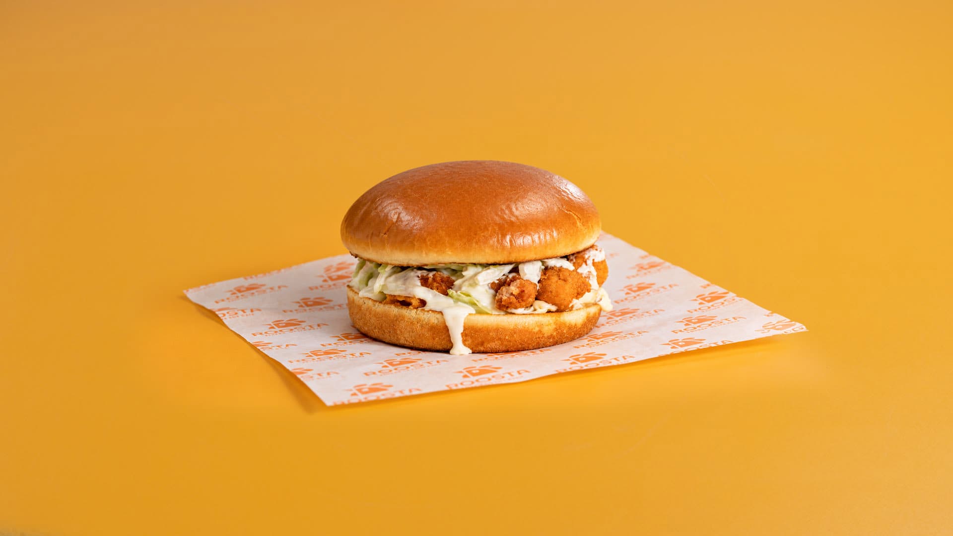 Classic ROOSTA burger — ROOSTA Fried Chicken Zakynthos