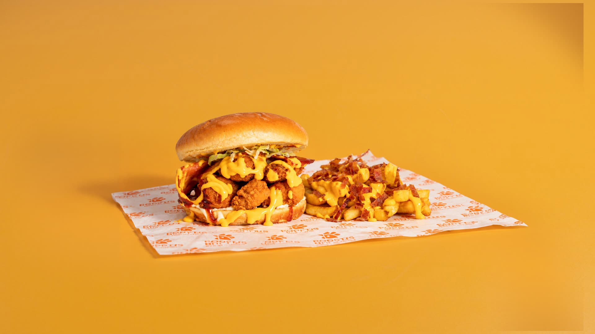 Hot sriracha double ROOSTA burger — ROOSTA Fried Chicken Zakynthos
