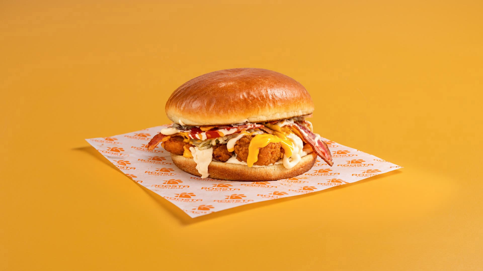 ROOSTA burger — ROOSTA Fried Chicken Zakynthos