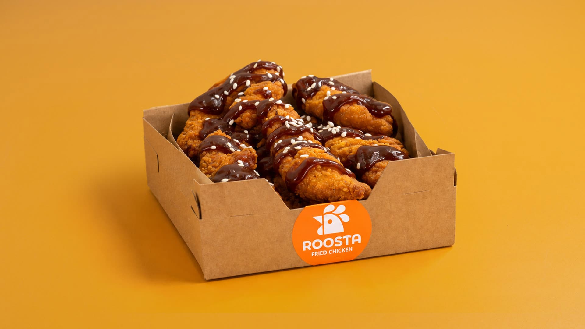 Buffalo BBQ crispy chicken fillets — ROOSTA Fried Chicken Zakynthos