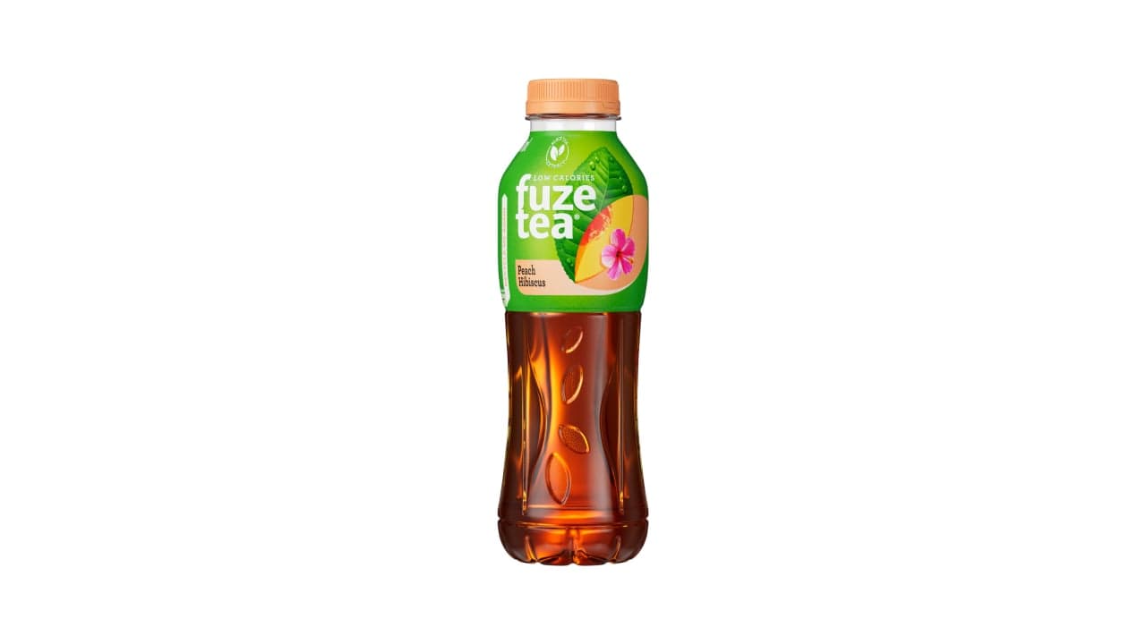 FuzeTea peach & hibiscus iced tea 500ml — ROOSTA Fried Chicken Zakynthos