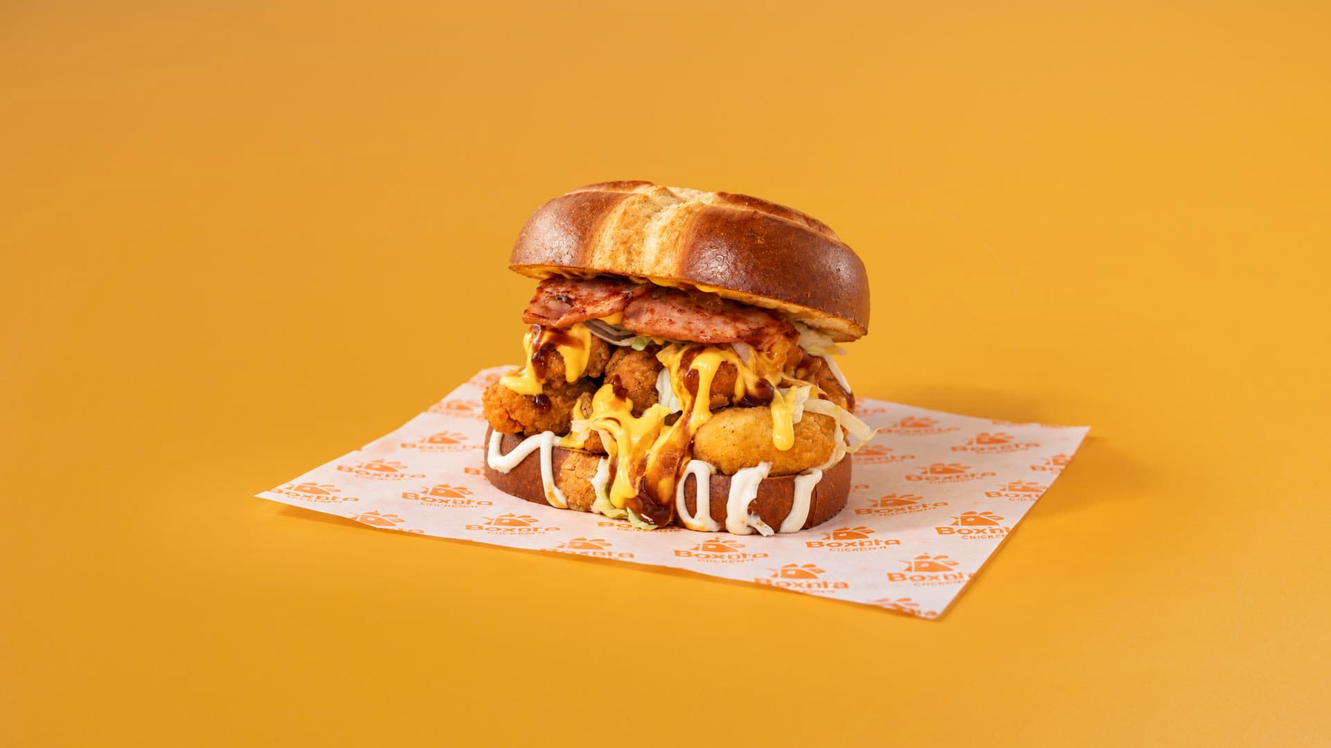 New Orleans caramel crunchy crunch chicken — ROOSTA Fried Chicken Zakynthos